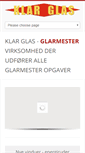 Mobile Screenshot of klarglas.dk